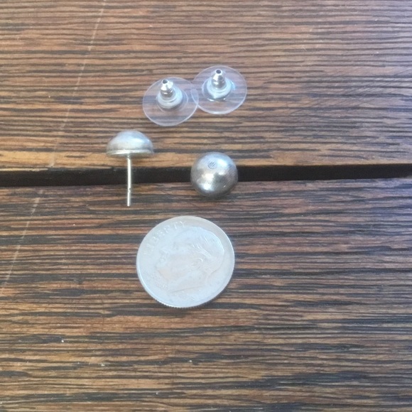 🔆EARRINGS NATIVE AMERICAN STERLING S… - Picture 2 of 2